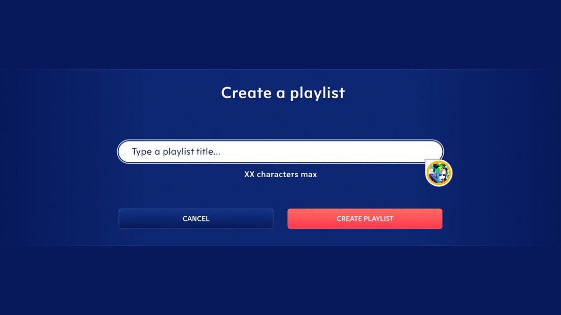 Créer une playlist sans quitter le parcours